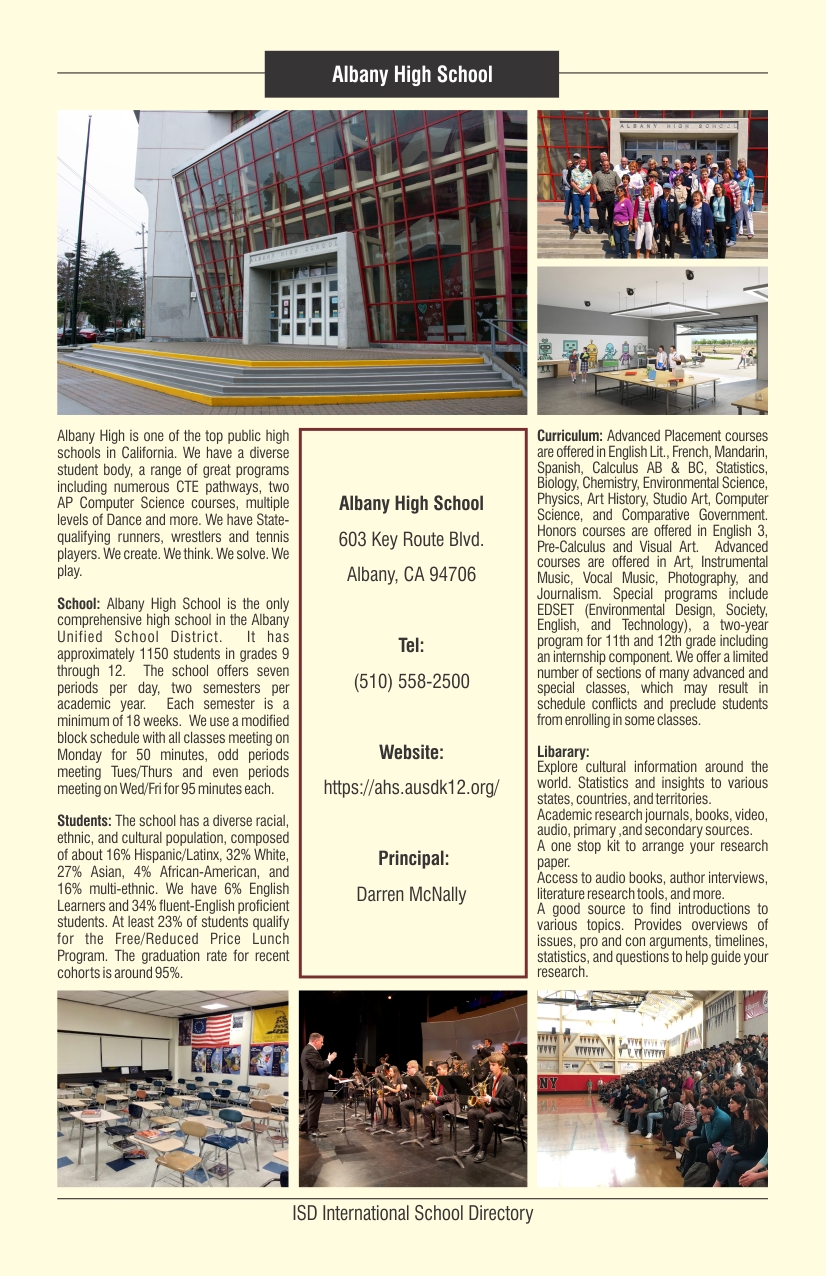 Albany High School
