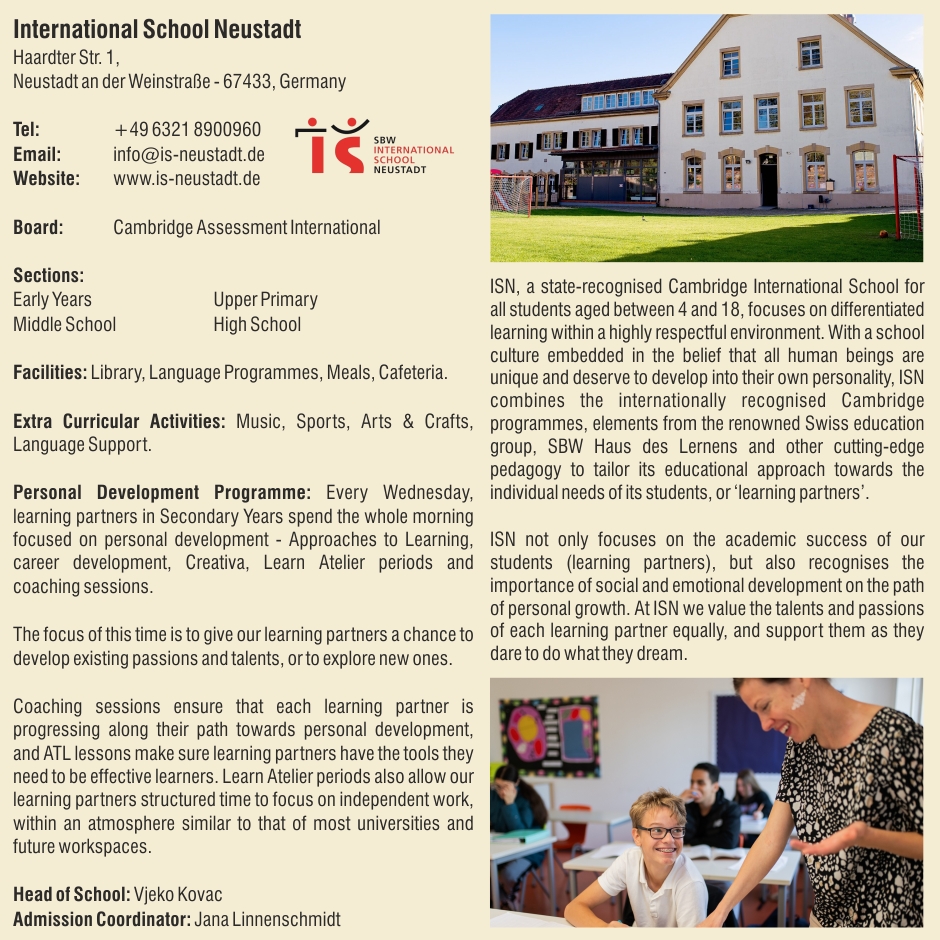 International School Neustadt