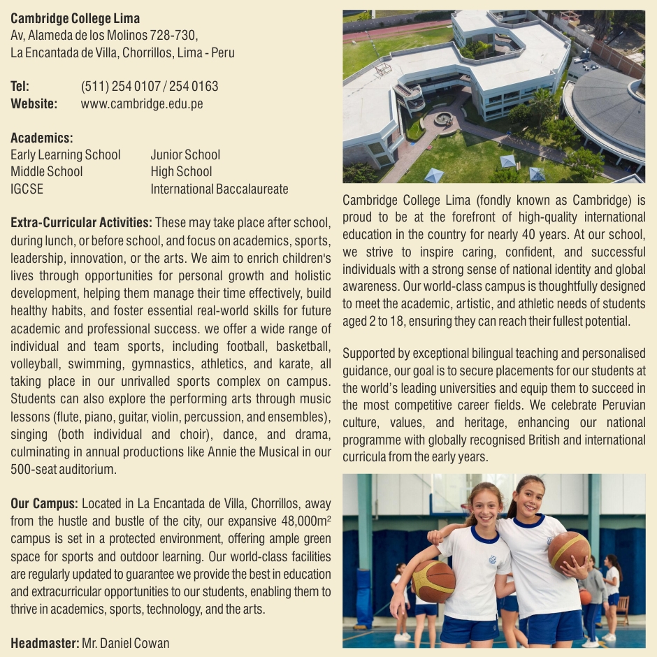 Cambridge College Lima-Peru