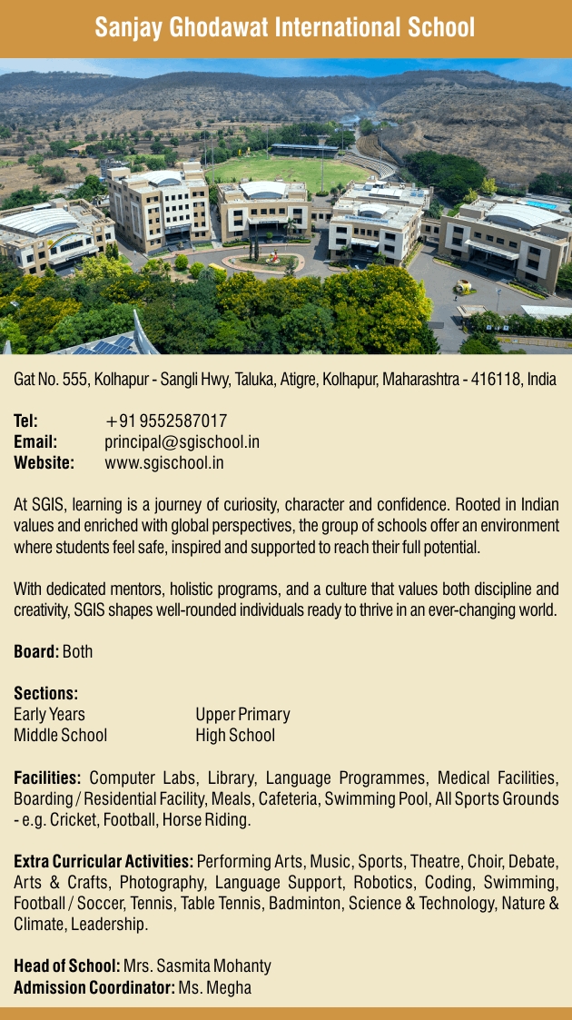Sanjay Ghodawat International School-India