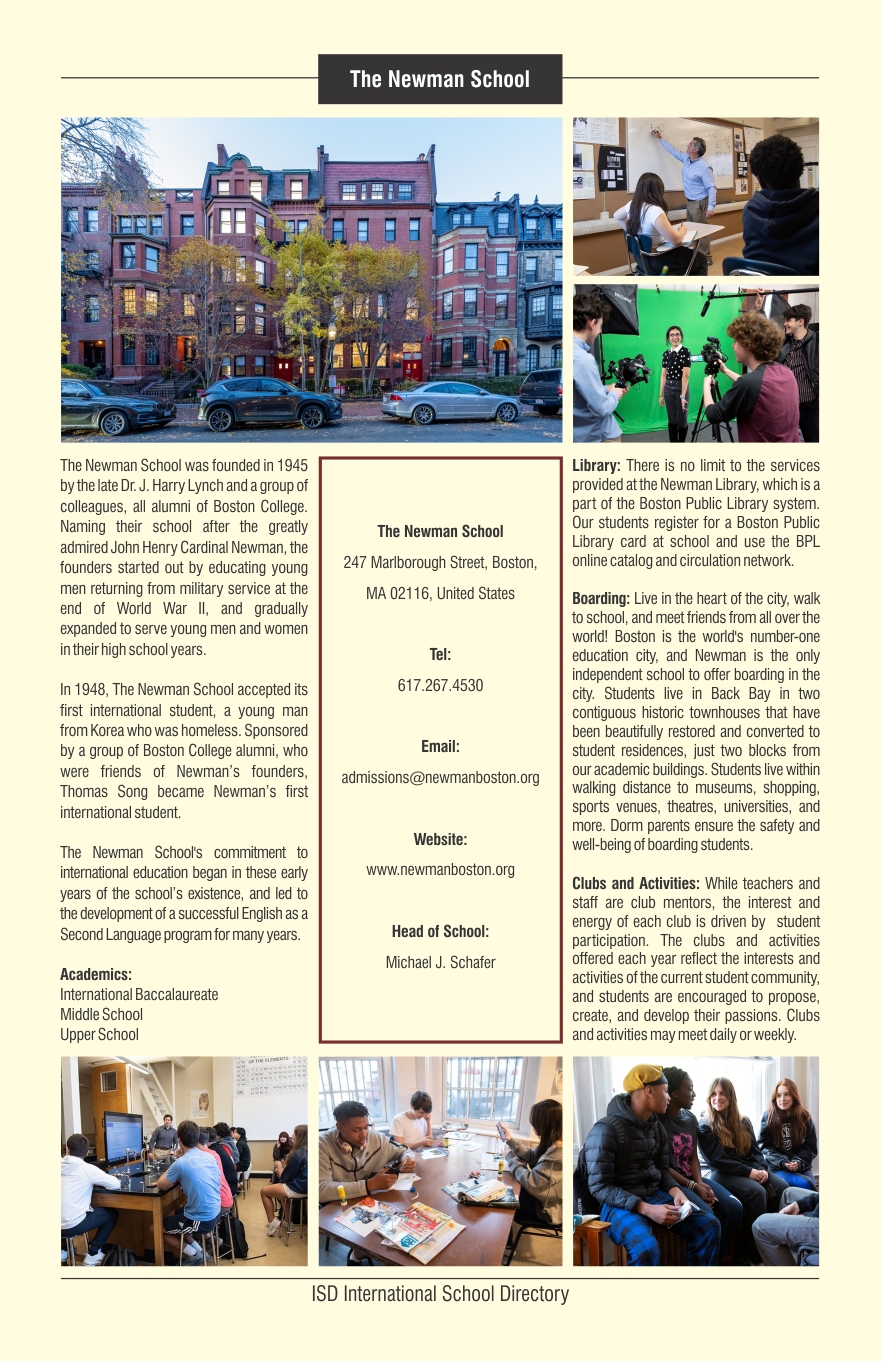 The Newman School-US